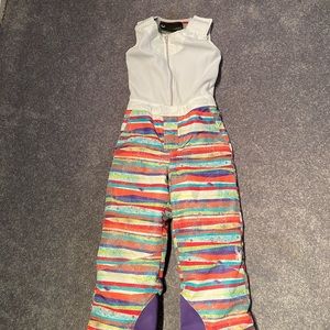 Spyder Girls Ski Bib (Size 6)